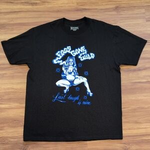Foos Gone Wild Black Short Sleeve Tee Cholo Style